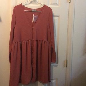 Brand new ASOS dress! Long sleeves, lightweight